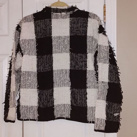 New Direction shag button jacket Sz - Picture 4 of 4